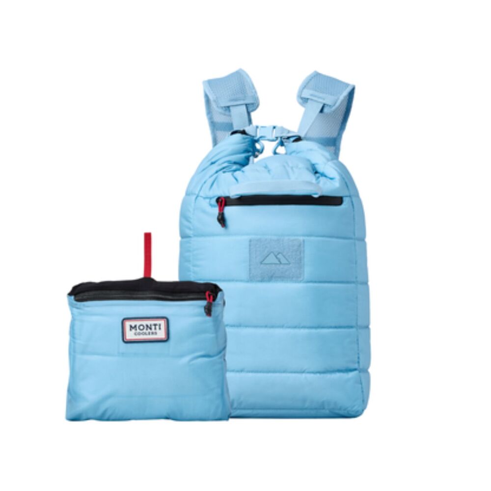 Monti The Shasta 23L Cooler Sky Blue Packable Backpack Cooler | Brand New